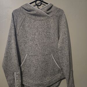 Champion Women's Heather Gray Cowl Neck Sweater